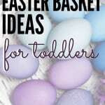 Candy free easter basket gift ideas for toddlers.