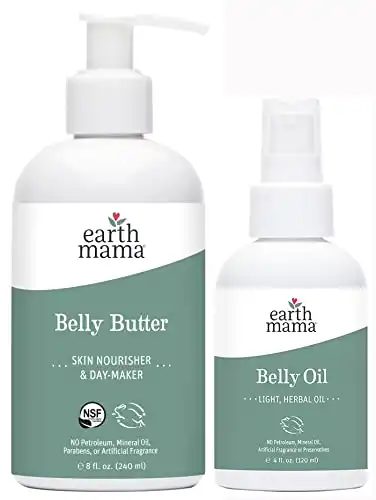 Earth Mama Belly Butter & Belly Oil Bundle