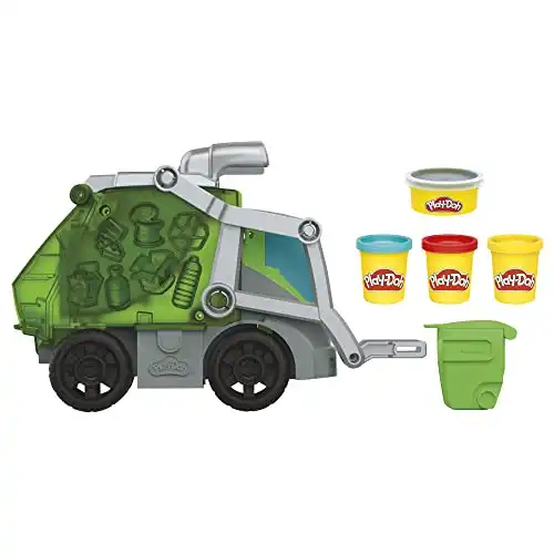 Play-Doh Wheels Dumpin' Fun 2-in-1 Garbage Truck Toy