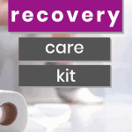 Postpartum recovery care kit