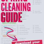 Spring Cleaning Guide with Checklist