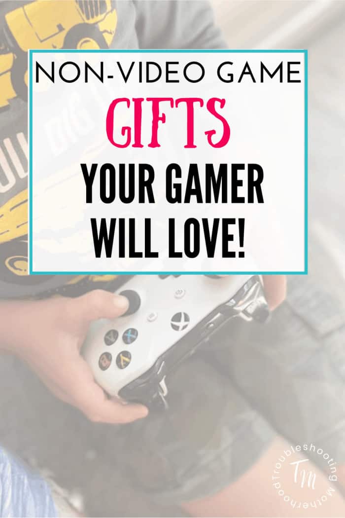 No Screen gift guide for boys who love video games.