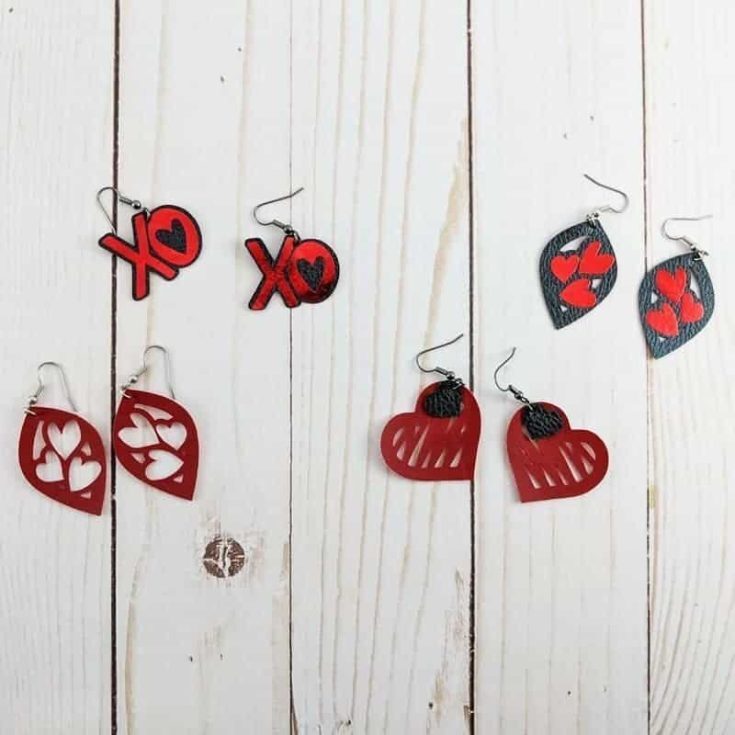 Image for DIY Valentine’s Day earrings