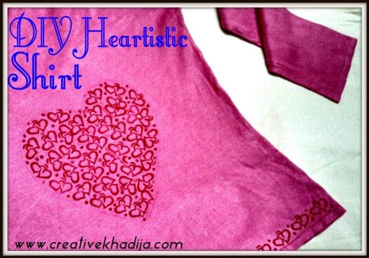 Image for Heartistic Painted Shirt-Valentine’s Day Craft