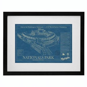 Nationals Park Ballpark Stadium Blueprint.