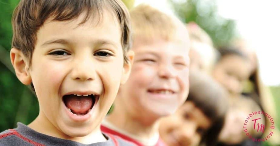 Boys laughing. Funny questions to ask kids