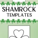 free shamrock templates printable in large and medium sizes including 3 leaf and 4 leaf clover patterns