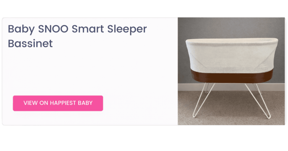 BABY SNOO PRODUCT BOX FOR EXPENSIVE BASSINET THAT IS WORTH THE MONEY. 